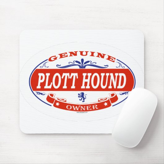 Plott Jagdhund Mousepad (Mit Mouse)