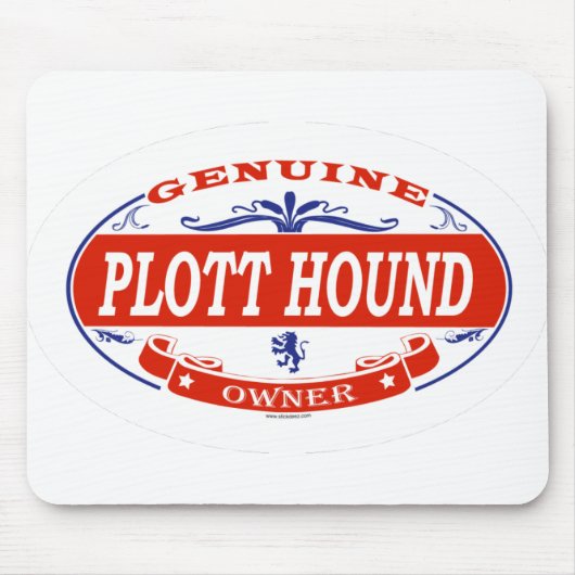 Plott Jagdhund Mousepad (Vorne)