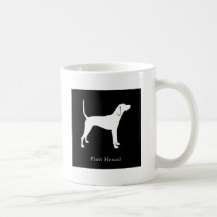 Plott Jagdhund-Tasse (Schwarzes) Kaffeetasse