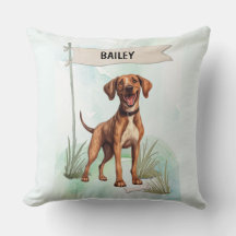 Plott-Wasserfarbe Personalisierter Hund