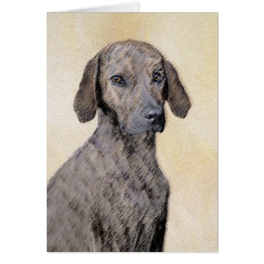 Plottengemälde - Niedliche Original Hundkunst (Vorne)