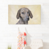 Plottengemälde - Niedliche Original Hundkunst Banner (Insitu)