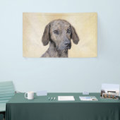 Plottengemälde - Niedliche Original Hundkunst Banner (Messeveranstaltung)