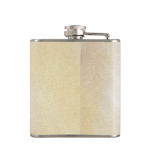 Plottengemälde - Niedliche Original Hundkunst Flachmann (Rückseite)