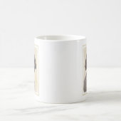 Plottengemälde - Niedliche Original Hundkunst Kaffeetasse (Mittel)