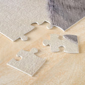 Plottengemälde - Niedliche Original Hundkunst Puzzle (Seite)