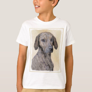 Plottengemälde - Niedliche Original Hundkunst T-Shirt