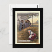 Plotting to rob Squire Trueman Postkarte (Vorne/Hinten)