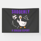 Plötzlich ein Fußball Experte Banner (Horizontal)