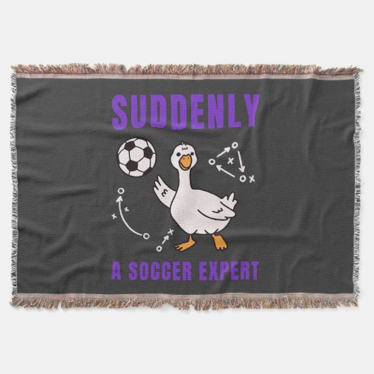 Plötzlich ein Fußball Experte Decke (Vorderseite)