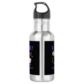 Plötzlich ein Fußball Experte Edelstahlflasche (Rückseite)