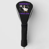 Plötzlich ein Fußball Experte Golf Headcover (Vorderseite)