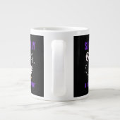 Plötzlich ein Fußball Experte Jumbo-Tasse (Rückseite)