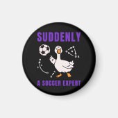 Plötzlich ein Fußball Experte Magnet (Vorne)