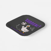 Plötzlich ein Fußball Experte Pappteller (Gewinkelt)