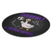 Plötzlich ein Fußball Experte Schneidebrett (Ecke)