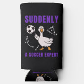 Plötzlich ein Fußball Experte Selters Dosenkühler (Rückseite)