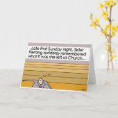 Plötzlich erinnert karte (Gelbe Blume)