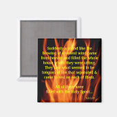 Plötzlich klingt es wie der blühende Wind.. Magnet (Vorderseite/Rückseite)