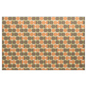 Plötzlich siebziger Jahre Orange Brown Green Geome Stoff (Fat Quarter (45,7 x 55,9 cm))