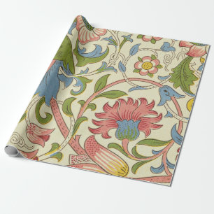 Plötzlich verpackt Pastel Botanicals Packpapier