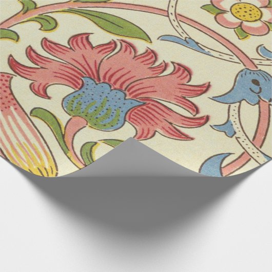 Plötzlich verpackt Pastel Botanicals Packpapier (Ecke)