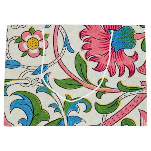 Plötzlich, William Morris große Geschenktasche Geschenktüte (Vorderseite)