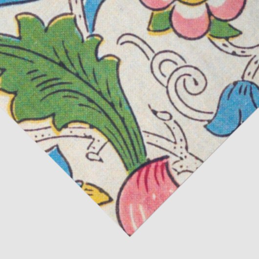 Plötzlich, William Morris Seidenpapier (Ausschnitt)