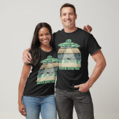 plötzliche Abreise Alien Entführung T-Shirt (Unisex)