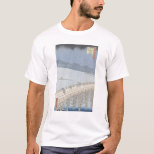 Plötzliche Dusche auf Ohashi Brücke bei Ataka T-Shirt