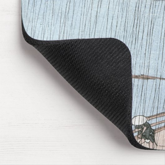 Plötzliche Dusche über Shin-Ohashi Brücke und Mousepad (Ecke)