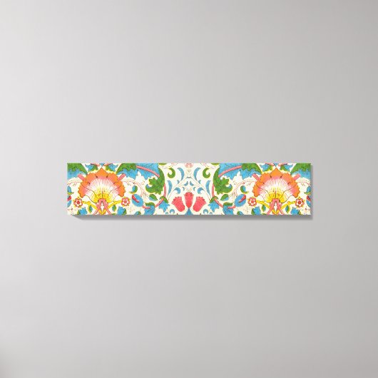 Plötzliche Rose (von William Morris) Leinwanddruck (Vorderseite)