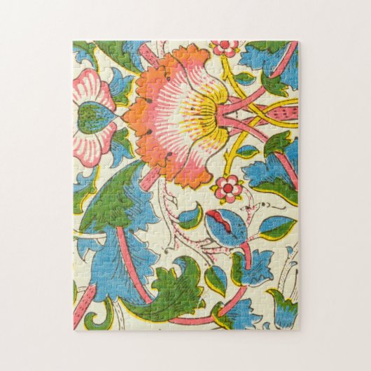 Plötzliche Rose (von William Morris) Puzzle (Vertikal)