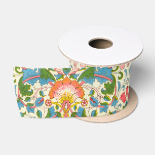 Plötzliche Rose (von William Morris) Satinband