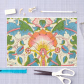 Plötzliche Rose (von William Morris) Seidenpapier (Handwerk)