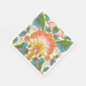 Plötzliche Rose (von William Morris) Serviette (Ecke)