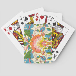 Plötzliche Rose (von William Morris) Spielkarten