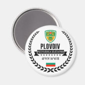 Plovdiv Magnet (Vorderseite/Rückseite)