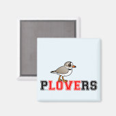 Plovers Liebe Magnet (Vorderseite/Rückseite)