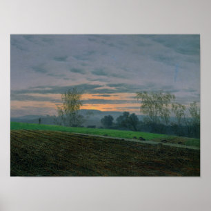 Plowed Field, c.1830 Poster