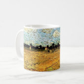 Plowed Field (die Furrows) von Vincent van Gogh Kaffeetasse (Vorderseite Links)