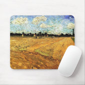 Plowed Field (die Furrows) von Vincent van Gogh Mousepad (Mit Mouse)