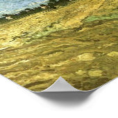 Plowed Field, Van Gogh Fine Art Malerei Poster (Ecke)