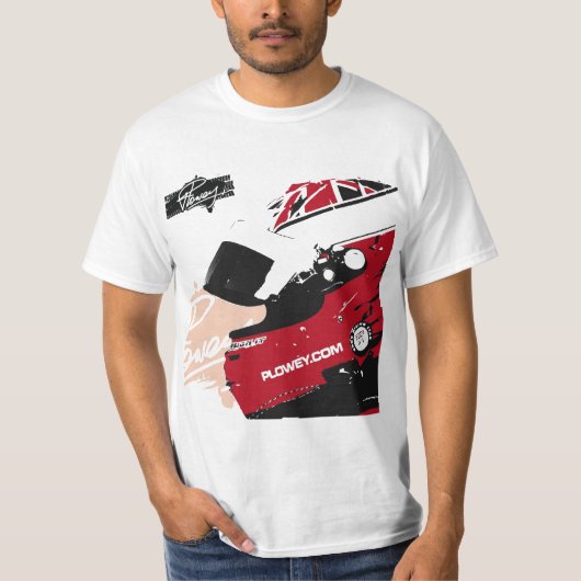 Plowey- einfacher T - Shirt (Vorderseite)