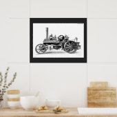 Plowman-Motor Poster (Küche)