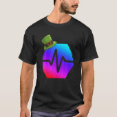 PLS Pulsechain mit St Patrick's Hat für St Patric T-Shirt (Vorderseite)