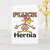 Pluck Hernia Awareness Design Karte (Gelbe Blume)
