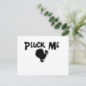 Pluck Me Postkarte (Stehend Vorderseite)