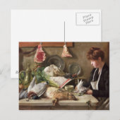Plucking the Pigeon Postkarte (Vorne/Hinten)