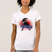 PLUCKSTRUMMERS DINO T - SHIRT (Vorderseite)